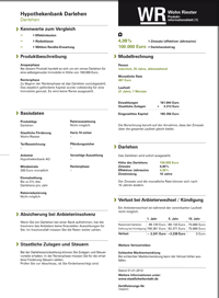 Produktinformationsblatt Darlehen